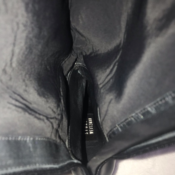 Stuart Weitzman Leather Black Boots ✨🖤 - Picture 5 of 7